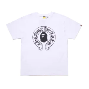 1:1 Letter Printing Bathing Ape Shirt Fashion Designer T-Shirt Men Trendy Printed Bapees T Shirt