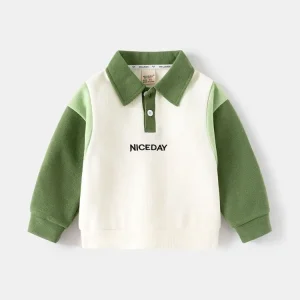1-6 Years Crewneck Kids Boys Hoodies Sweatshirt
