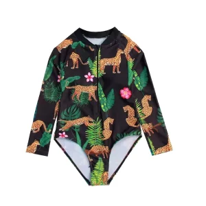 1-8 Years Children Swimsuit Girls Swimwear Kids Swimming Costumes Summer Swim Wear Toddler Swim Suit