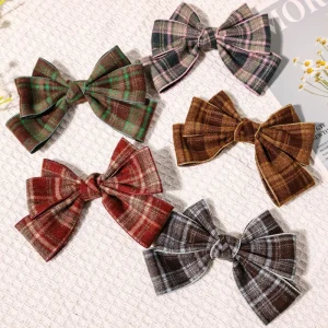 1 Piece Children’s Hair Accessories Bow Tie Hair Clip Bows Alligator Clips Hair Accessories for Little Girls Toddlers Kids