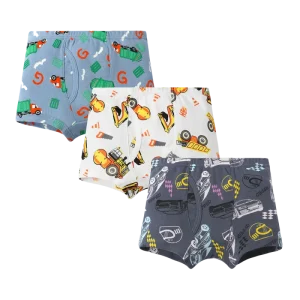 100% Cotton 2 4 6 8 10 &12 Kids Boys and Girls Clothes Wears Underwear Boxers Panties