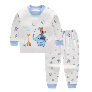 100% Cotton Baby Pajamas Unisex Kids Clothing Sets