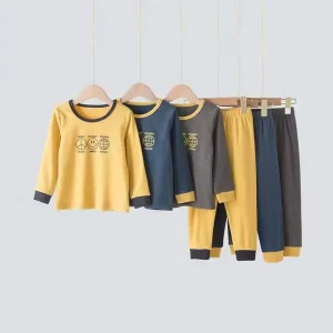 100% Cotton Baby Sleepwear Kids Loungewear Sets Boys Girls 2 Piece Pajama Sets