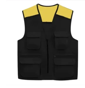 100% Polyester Volunteer Multi Pockets Fishing Men’s Plain Utility Vest