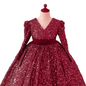 2-12 Yrs Teenagers Girls Dress Wedding Party Princess Christmas Dress for Girl Party Costume Kids Cotton Party Girls Clothing
