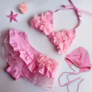 2 Piece Swimsuit for Girls Kids Bikini 8-12 Years