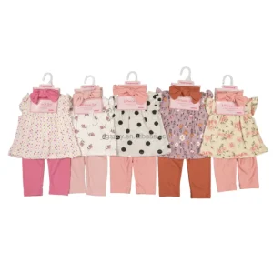 3 Piece Sleeveless Summer Clothes 3 24 Months Set for Girls Cute Toddler Girl Top Trousers Hairband