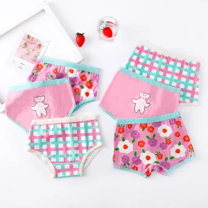 3pcs set Little Kids Girls Cotton Underpants Play Shorts Baby Girl Panties Child Underwear Briefs