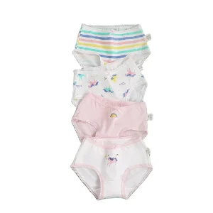 4pack Children Girl Underwear Cotton Cute Cartoon Little Girls Models Girls Underwear