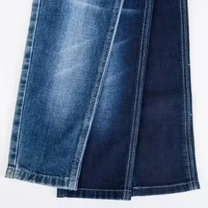 58/59″ Indigo Blue Stretch Denim Jeans for Boys 65% Cotton Twill Weave 12.3oz Straight Leg Heavyweight