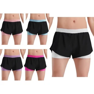 6 16 Kids Girls Sports Shorts Workout Exercise Yoga Running Fitness Training Custom Jogging Leggings Trendy Casual Sports Wear