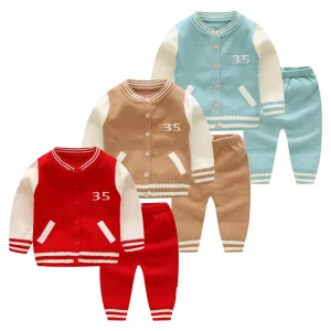 6 Months to 12 Months Cardigan Set Newborn Baby Boy Sweaters Designs for Kids