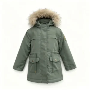 Active Boys Versatile Winter Jacket Outfit Kids Lifestyle Essential Custom Logo Woven Fabric