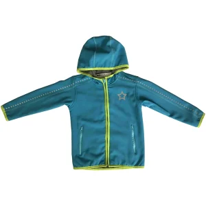Active Kids Autumn Breathable Windproof Front Zipper Boys Hooded Jacket Children’s Casual Coat Polyester Cotton Printed