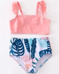 Arrivals Kids Competition Swimwear Long Sleeve Zipper Design UF50+ Anti UV New Kids Girls Swimsuit