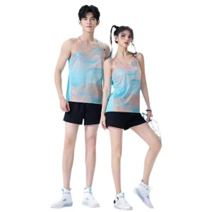 Athletics Suit Set Boys Girls Solid Marathon Running Competition Athletes Training Uniform Physical Education Students PE Exam