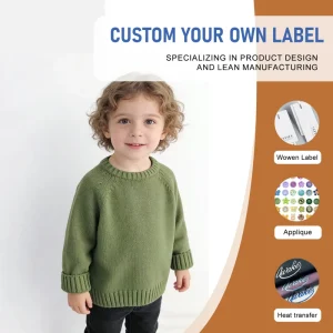 Autumn Boy Girls’ Spandex Soft Sweater Casual Stylish Children’s Child Trendy Zhongyi