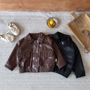 Autumn Children’s Jacket Toddler Boys Long Sleeves Coat Kids Casual Clothes
