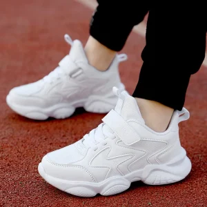 Autumn Children’s Student Sports Shoes, Campus White Shoes, Boys and Girls Running Shoes