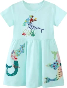 Autumn Girls Dress European and American Children’s Dress Children’s Clothing