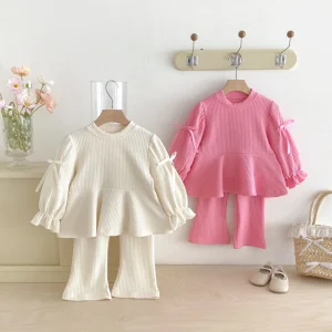 Autumn Kids Girls Clothes Set 2 Piece Children’s Casual Clothing Suit