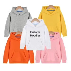 Autumn Winter Boys Crew Neck Pullover Solid Color Loose Long-Sleeve Comfortable Versatile Casual Top