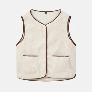 Autumn and Winter Waistcoat Female Short Large Size Vest New Style Outside Wear Loose Thin Coat
