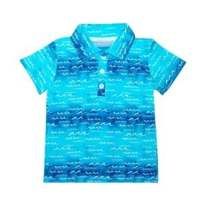 Baby Boy Clothing Summer 3M-2Years Old Children Short Sleeved T shirt Kids Top Bamboo Polo Shirt