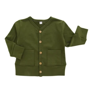 Baby Boy and Girl Knitted Cardigan Sweater Cotton Toddler Outerwear Coat for Spring