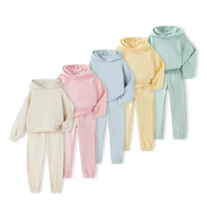 Baby Boys Autumn Casual Sportswear 2Pcs Hooded Knitted Sweater Set Long Sleeved Anti Shrink