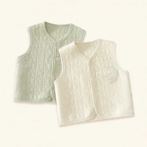 Baby Clothing New Style Boys’ Cardigan Children Cotton Vests Autumn Winter Warm Waistcoat Baby Boys Girls Baby Cloth