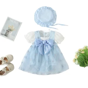 Baby Dress Jumpsuit Thin Summer Dress Baby Girl Onesie Toddler Girls Dresses