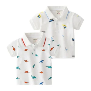 Baby Fashion Polo T Shirt Kids Tops Child Wear Make up Clothes Boys Polo Shirts