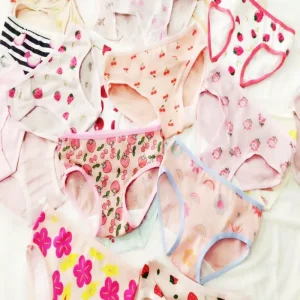Baby Girl Panties Soft Eco Friendly Anti static Cotton Breathable Comfortable Triangle Shorts Cute Cartoon Print Bulk