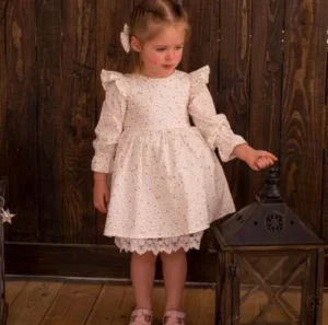Baby Girl Party Dress Frock Designs Cotton Floral Princess Dress