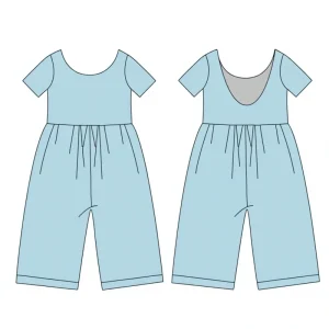 Baby Girls Bamboo Breathable Anti Wrinkle Casual Jumpsuit with Digital Print Bubble Design for Infants Toddlers Full Season