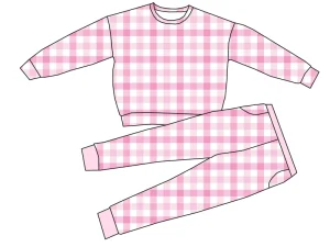 Baby Girls Clothing Sets Long Sleeves Custom Prints Pockets Pants Bamboo Breathable Daywear