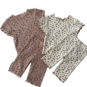 Baby Girls Pajamas Autumn Long Sleeves Children’s Clothing Sleepwear Cotton Pajamas Sets for Kids
