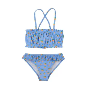 Baby Girls Swimwear Cute Polka Dot Children’s Bikini Swimsuit Set Children’s Beachwear