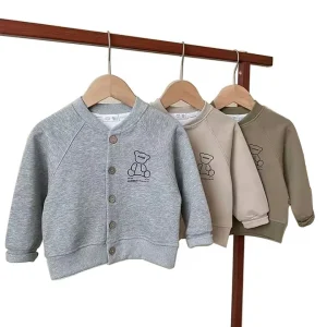Baby Hoodie Children’s Coat Korean Children’s Jacket for Boys and Girls Children’s Clothing for Kids Autumn Winter