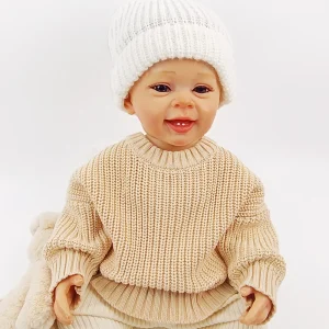 Baby Knitted Sweater Autumn Winter Long Sleeve Blouses Children Sweaters Girls Boys New Born Knitwear Solid Pullovers