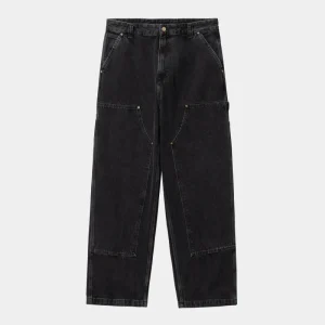 Baggy Jeans Custom Big Boys Skate Denim Pants Stone Streetwear Mens Washed Dark Blue Cotton Loose Fit Double Knee Cargo Pants