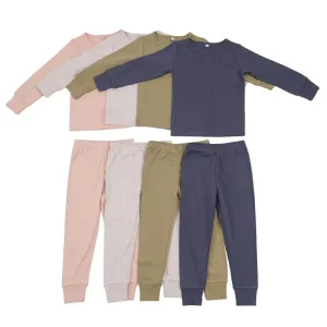 Bamboo Cotton Kids Pajamas Toddler Clothes Set Customize Kids Sleep Wear Set Child Toddler Pyjamas Kids Loungewear