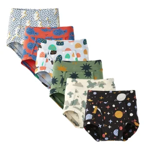 Bamboo Cotton Toddler Briefs Underwear for Boys Customize Toddler Boy Underwear Children’s Clothing Panties Toddler Clothes