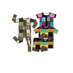 Bamboo Fiber Pajama Sets Bamboo Pajamas Short Sleeve Shorts Sleepwear Suit