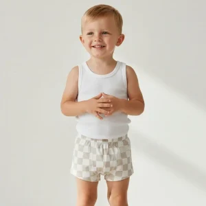 Bamboo Spandex Boys Boxer Briefs Soft Breathable Underwear Tagless Solid Thermal Four Season Comfortable Children’s Clothing