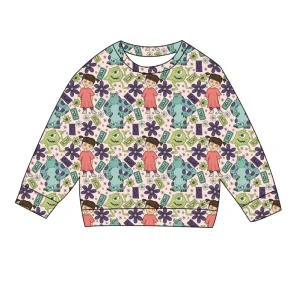Bamboo Sweater Shirt Custom Christmas Boy Smile Print Bamboo Sweater Shirt