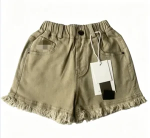 Big Girls Fashion Casual Shorts Mid Waist Nylon/Cotton Soft High Elastic Comfortable Skin-Friendly Bottoms