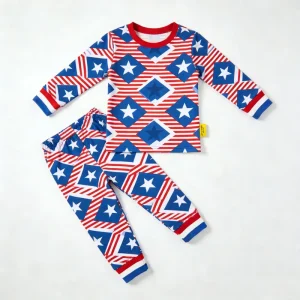 Boutique Nightwear Bamboo 2 Piece Kids Sleep Set Baby Pajama ODM Manufacturer Direct Fast Shipping Premium