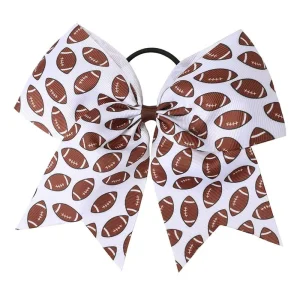 Boutique Sparkly Full Rhinestone Cheer Bow for Girls Kids Cheerleading Accessories with Grosgrain Ribbon
